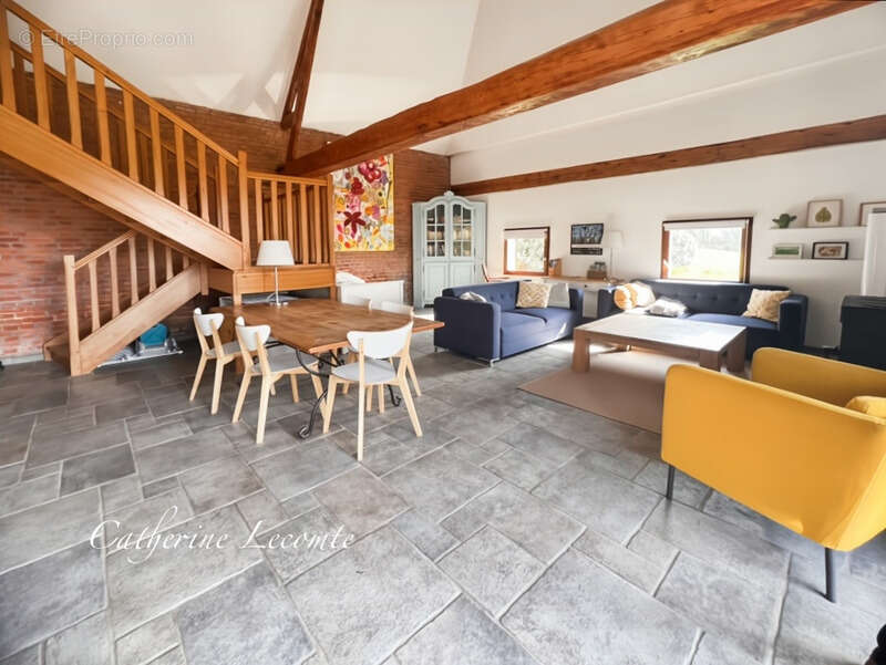 À vendre - samer - domaine d'exception - 379 m2 - élégante demeure de caractere sur 3 hectares  - vie semi plain-pied - 2 éme ma - photo 18