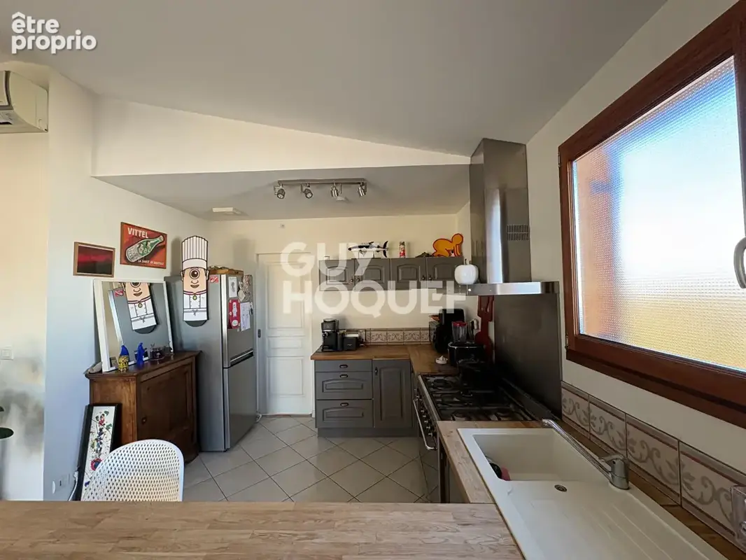 Appartement T4 climatisé de 95m² dernier étage avec terrasse et garage double - Loire-sur-Rhône Clos de Beauregard - photo 5