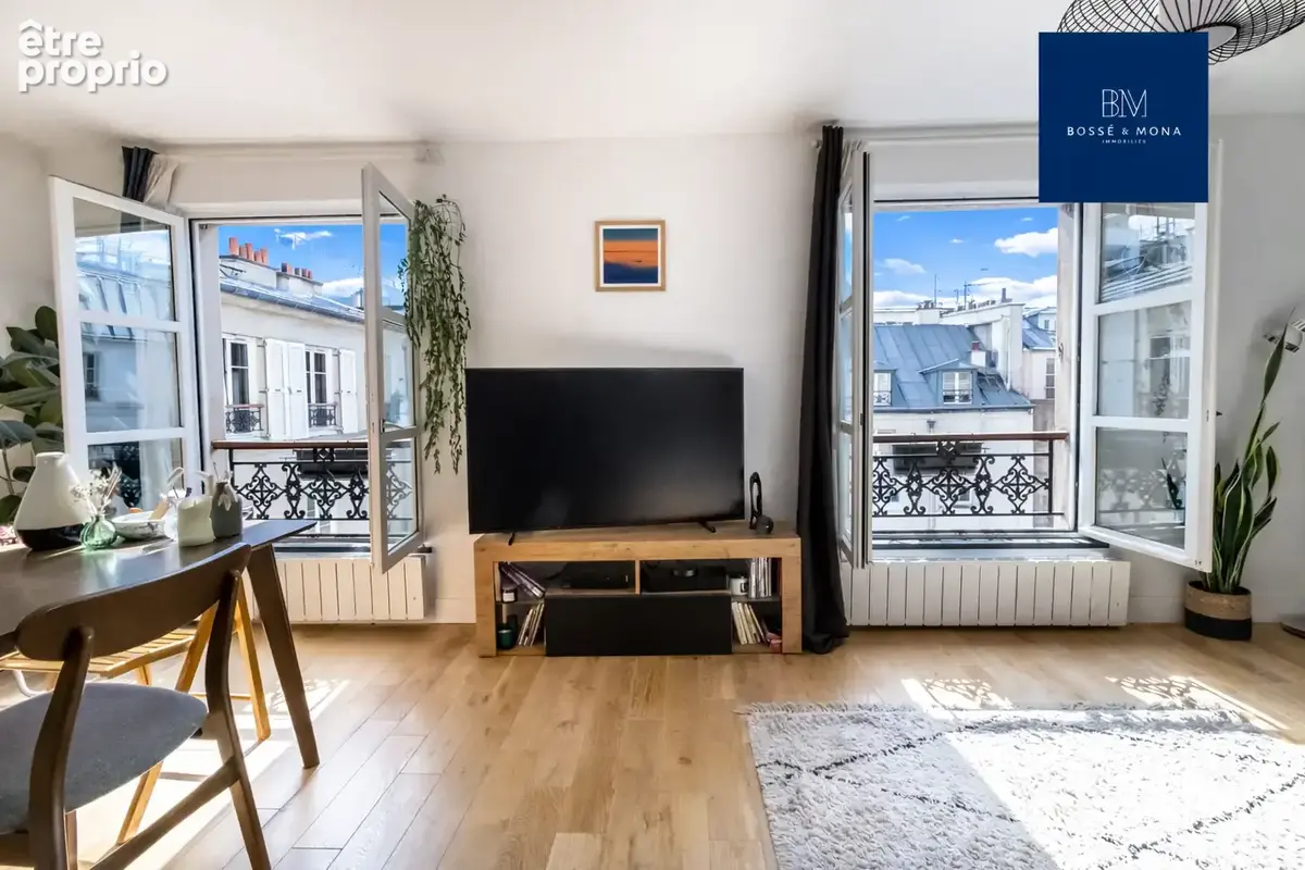 Appartement de 57m2 en parfait état, dernier étage, situé à 200m de la place de la République - photo 2