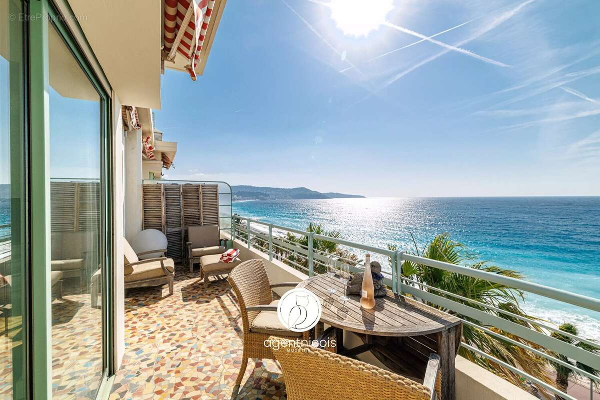 Nice // promenade des anglais : penthouse / dernier étage / vue mer panoramique / toit-terrasse / garage - photo 8