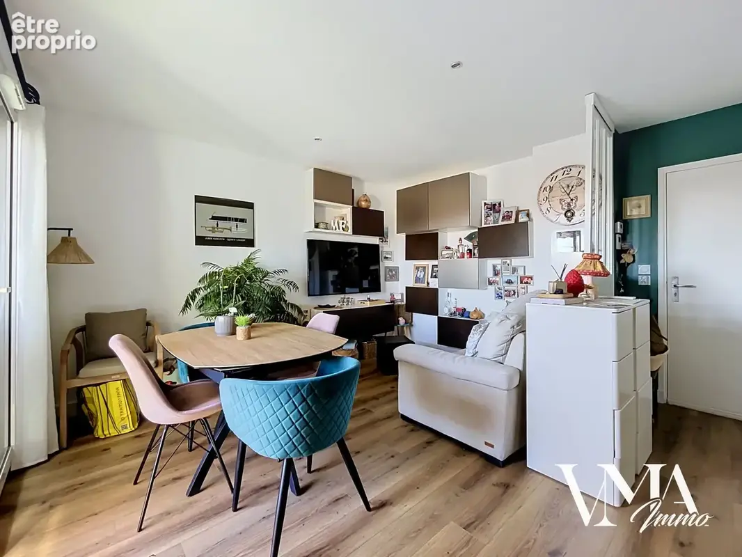 Beau T2 récent de 46 m2 carrez avec terrasse et garage double - photo 3