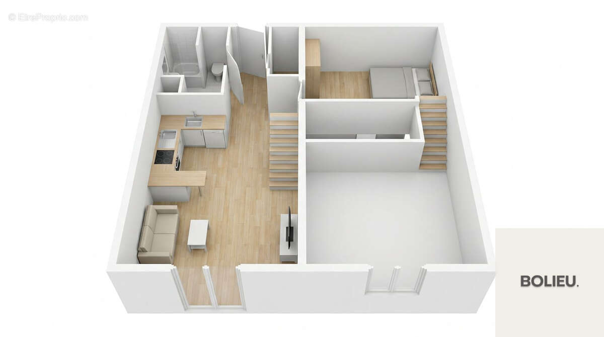 Appartement à JACOB-BELLECOMBETTE