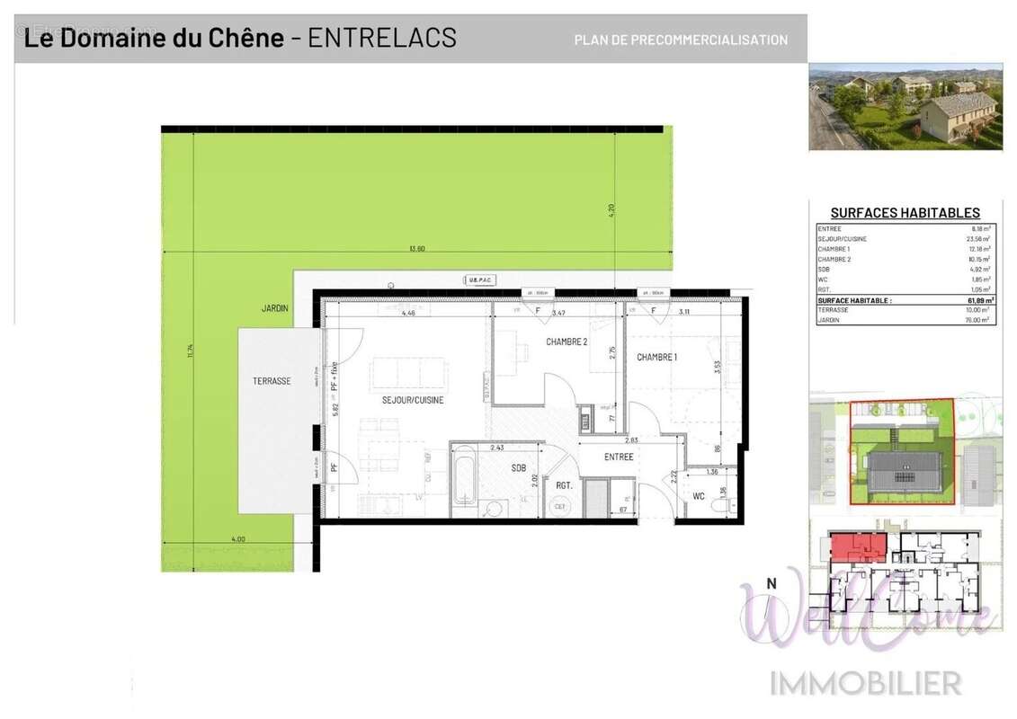 Appartement à ALBENS