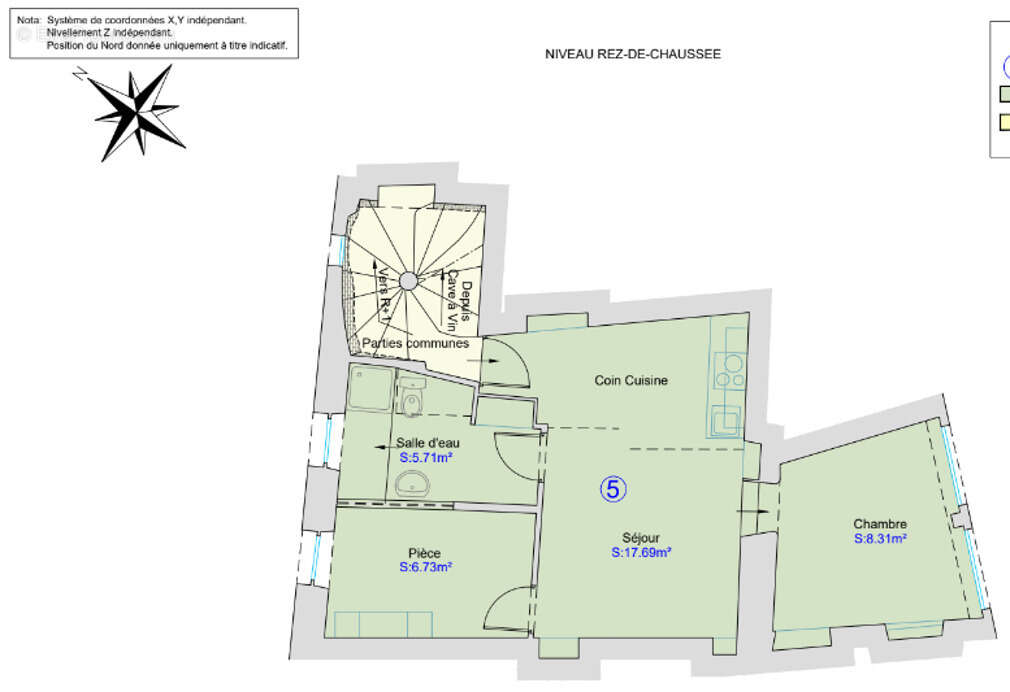 Appartement à LE BAR-SUR-LOUP