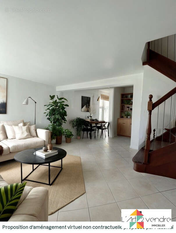 Projection d&#039;Ameublement  - Maison à RIS-ORANGIS