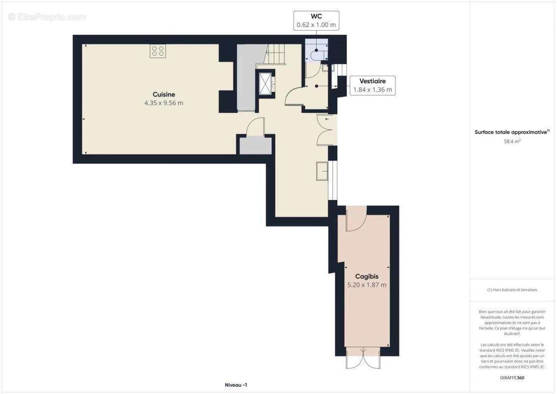 Fonds de commerce - local - plein centre de biarritz - 100 m2 - photo 3