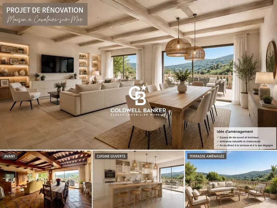 Cavalaire-sur-mer – propriété de caractère avec vue mer – projet de rénovation à fort potentiel - photo 15
