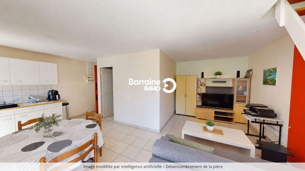 Brest penfeld immeuble de rapport 4 lots : 2 studios - 2 t2 duplex jardin - photo 11