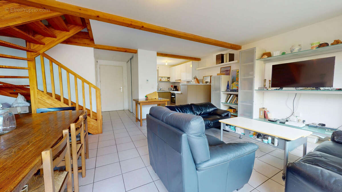 Appartement  duplex Bayonne 4 pièce(s) écoquartier du Séqué - photo 3