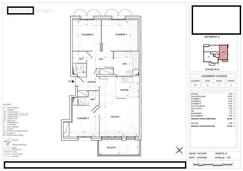 Appartement à CHAMPIGNY-SUR-MARNE