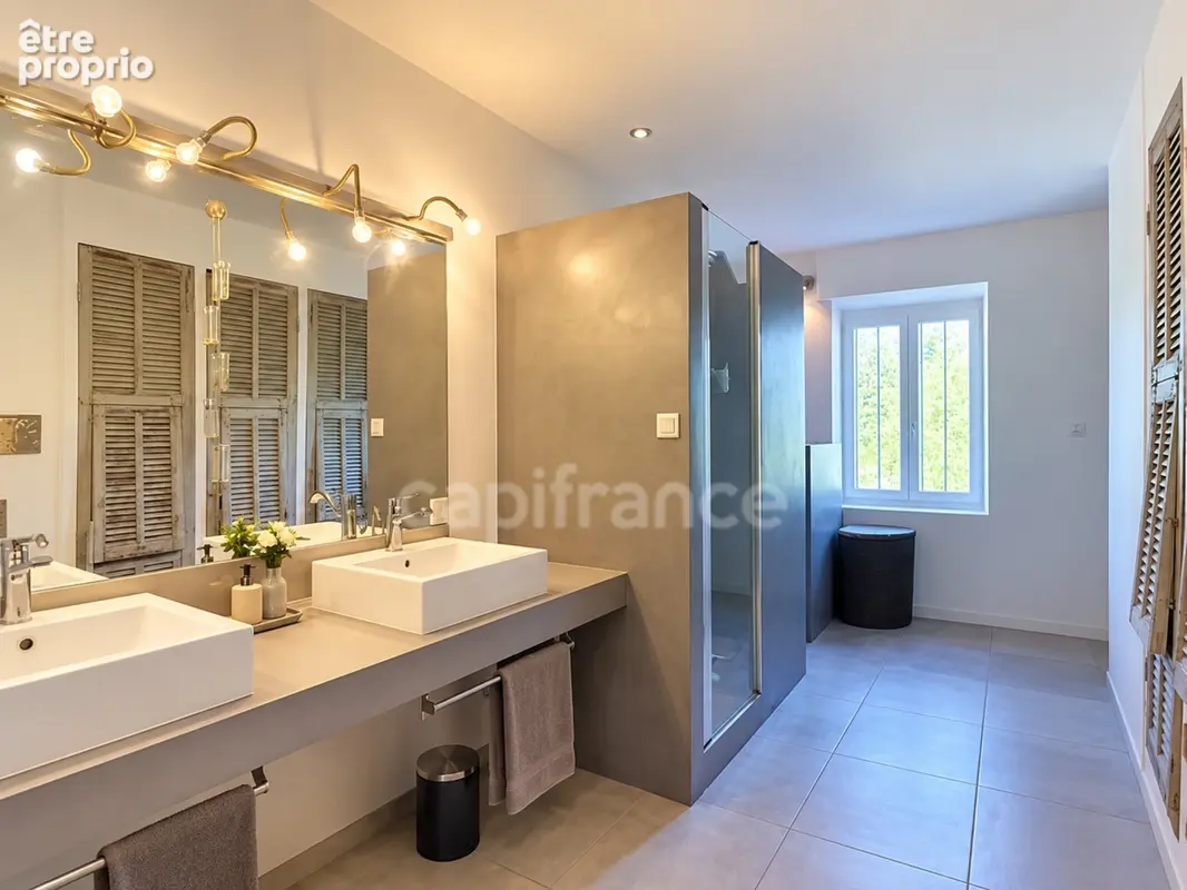Drôme provençale, à suze-la-rousse – mas provençal rénové • 5 chambres, 4sdb/sde, 5 wc • piscine • 2 gîtes • verger - photo 11