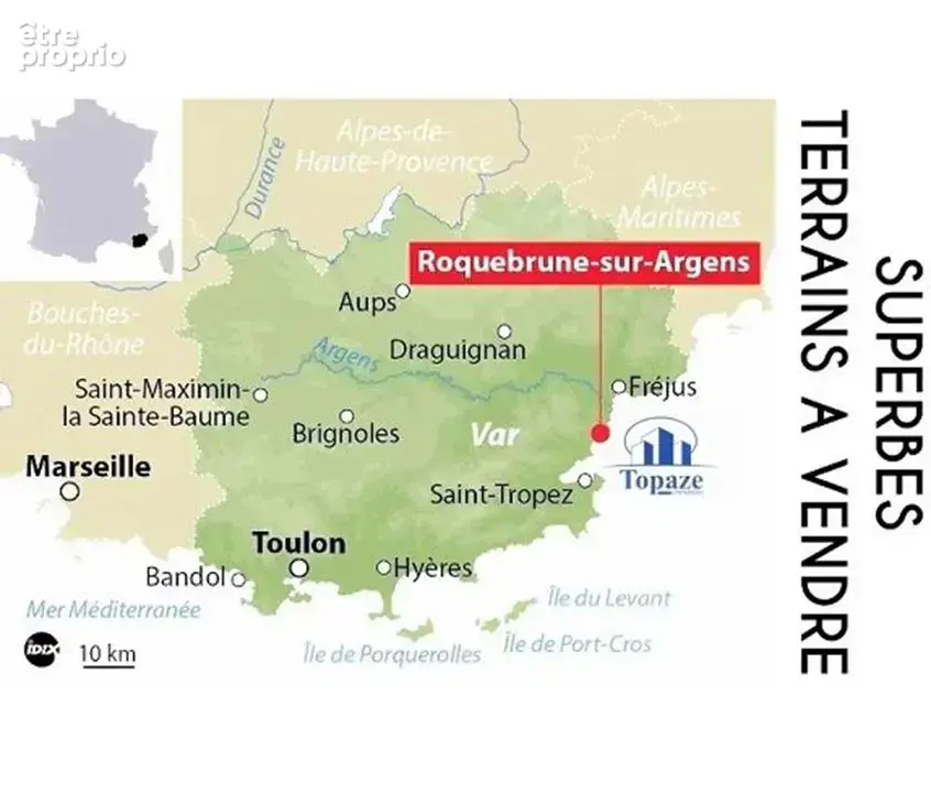 Terrain 1 000 m² à vendre à Roquebrune-Sur-Argens (83520) - photo 4