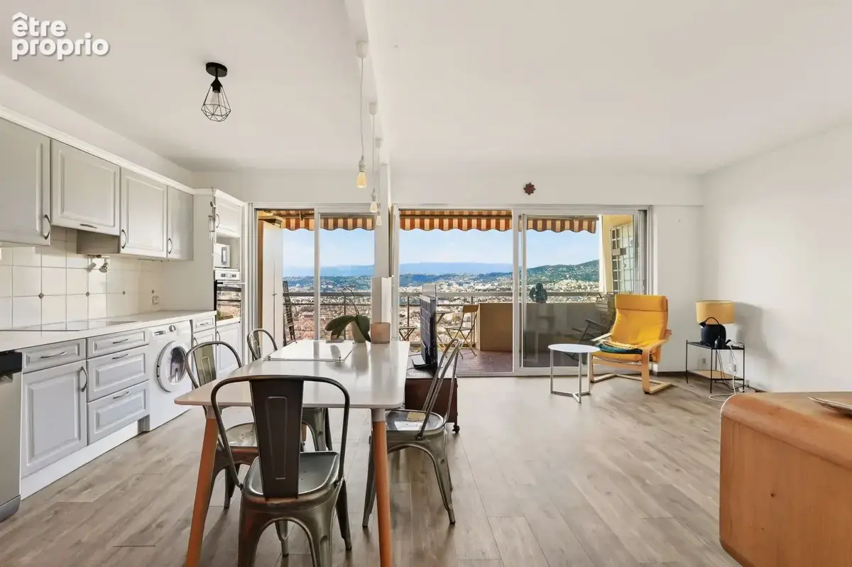 NICE Mont Boron / Col Villefranche : Appartement 3 Pieces 81m2 Terrasse Vue Panoramique Cave Standing option P - photo 3