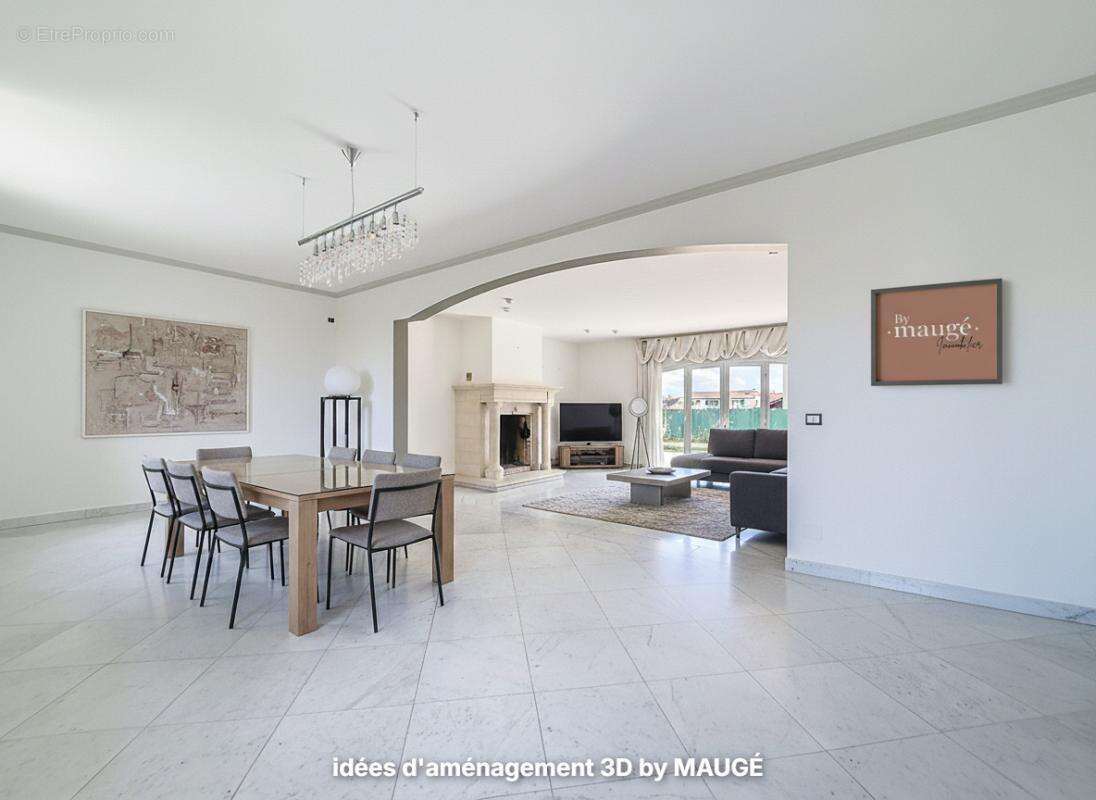 Maison - 4 Chambres - Bureau - Buanderie - Cave à vins - Garage - Piscine - Grande Cour - - photo 12