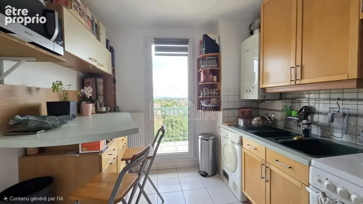Duplex 3 pièces de 70 m² avec balcon et place de parking à ISSOU - photo 6