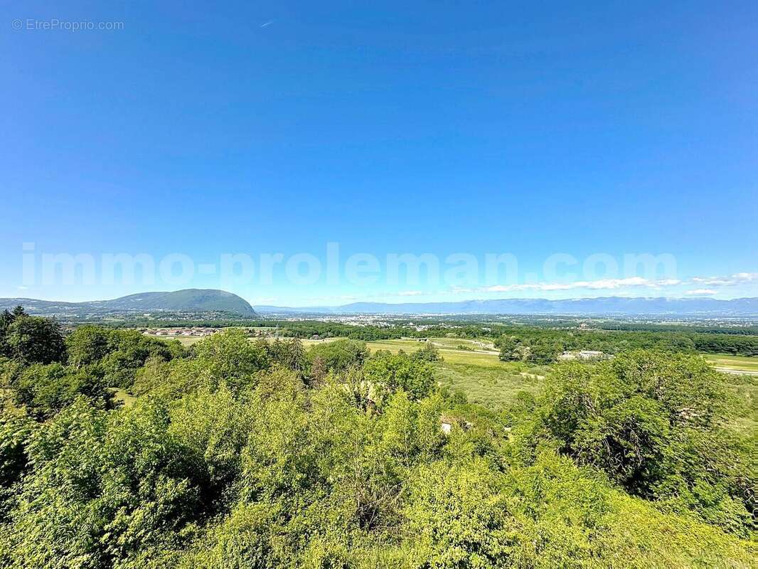 Magnifique_maison_architeque_individuelle_cranves_sales_calme_frontiere_suisse_geneve_proche_ecole_bus_ceva_piscine_ terrain_salon_sejour_cuisine_couloir_chambre_cuisine_salle_de_bain_dressing_terrain_jardin_piscine_terrasse_vue - Maison à CRANVES-SALES