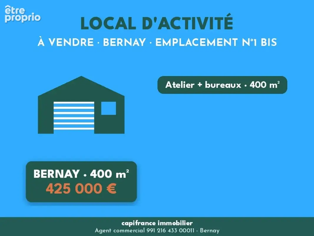 Local/bureau à vendre BERNAY (27) - photo 3