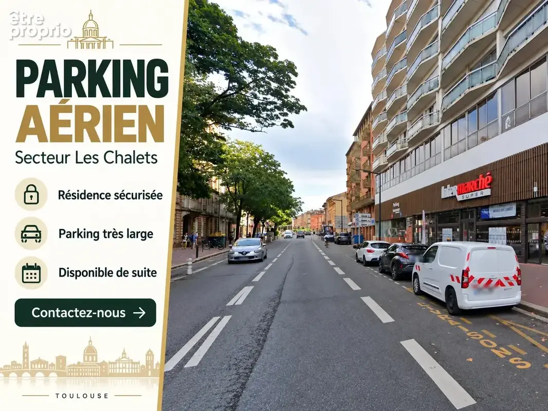 Parking à vendre à Toulouse (31000) - photo 1
