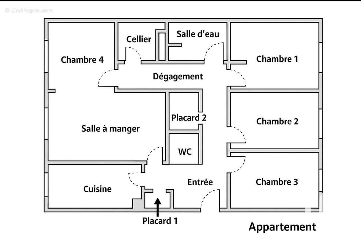 Photo 3 - Appartement à DUGNY