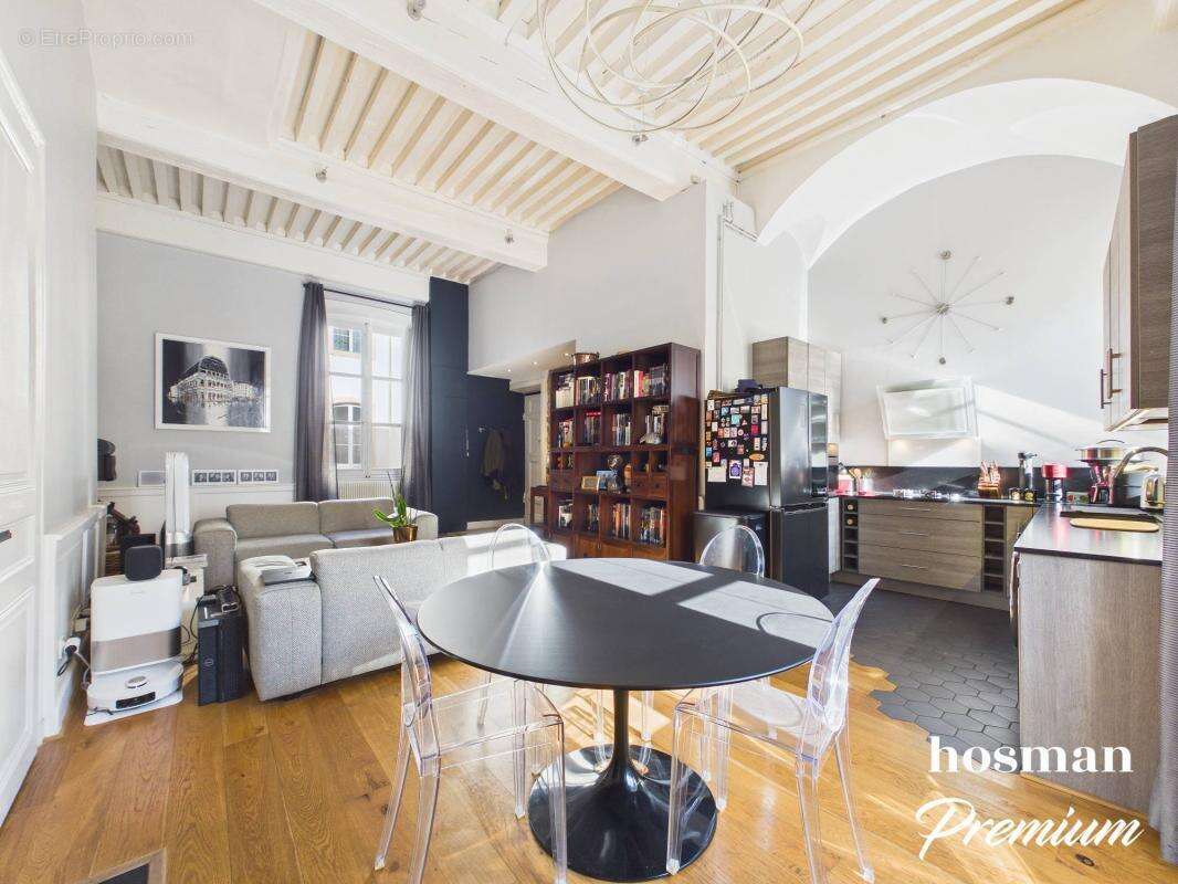Lyon 2ᵉ - Presqu’île / Jacobins : Splendide 98 m² rénové avec ascenseur - photo 5