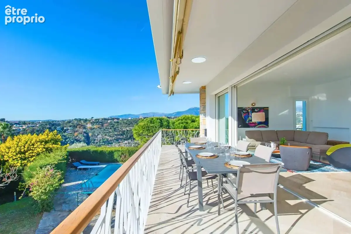 Villa californienne d’exception avec vue panoramique – cagnes-sur-mer, les collettes - photo 2
