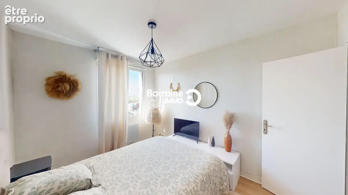 A Vendre Brest Kerichen Appartement T3 60m² 2 Chambres Ascenseur Stationnement Balcon Vue Dégagée - photo 15