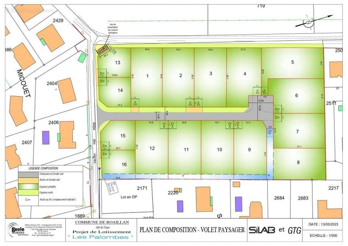 Photo 2 - Terrain à ROAILLAN