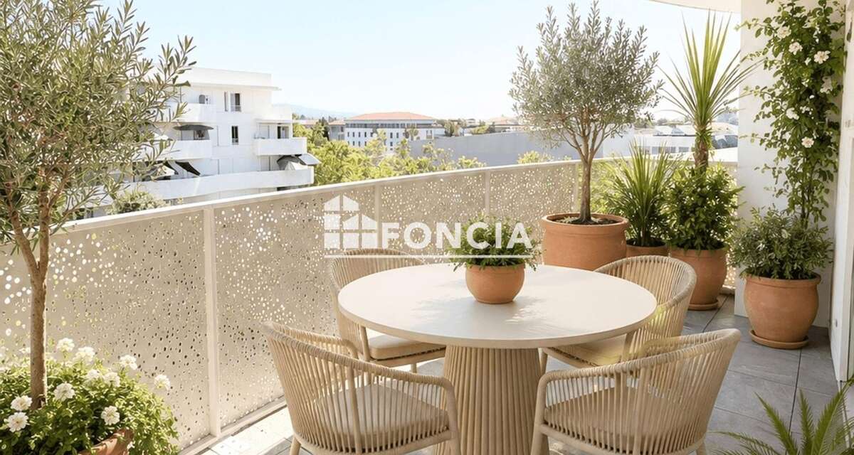 RARE À MANDELIEU Quartier centre ville - Appartement 2 pièces 44 m² - Terrasse 15 m2 avec parking S/S – Résidence neuve de grand - photo 6
