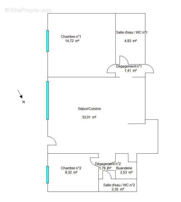 Appartement à ROQUEBRUNE-CAP-MARTIN