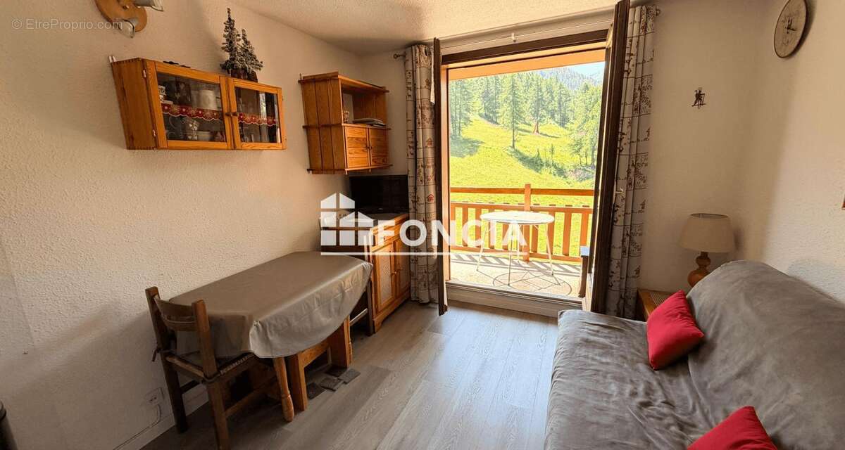 Front de neige - t2 4 couchages avec terrasse et casier - photo 2