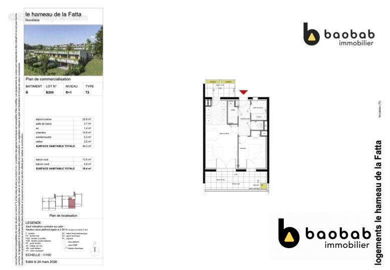 Appartement à NOVALAISE