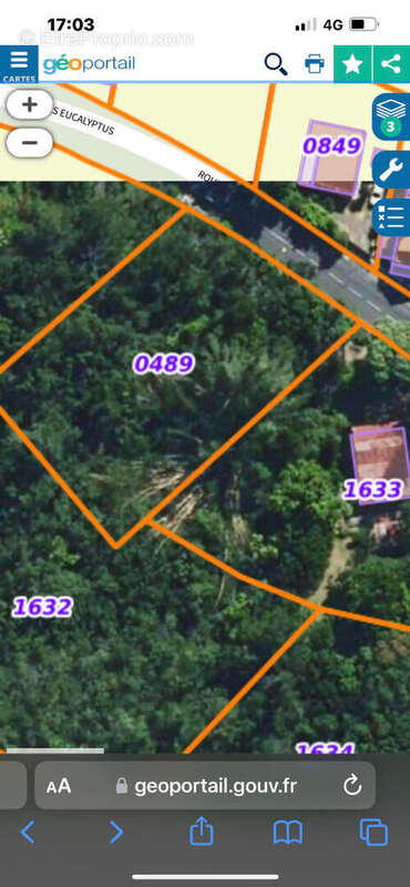 Terrain à SAINT-DENIS