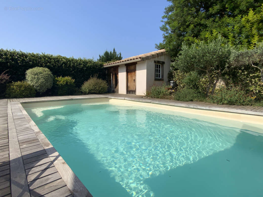 Maison de plain pied de 148 m2 avec piscine et T2 indépendant sur terrain de 1000 m2. - photo 3