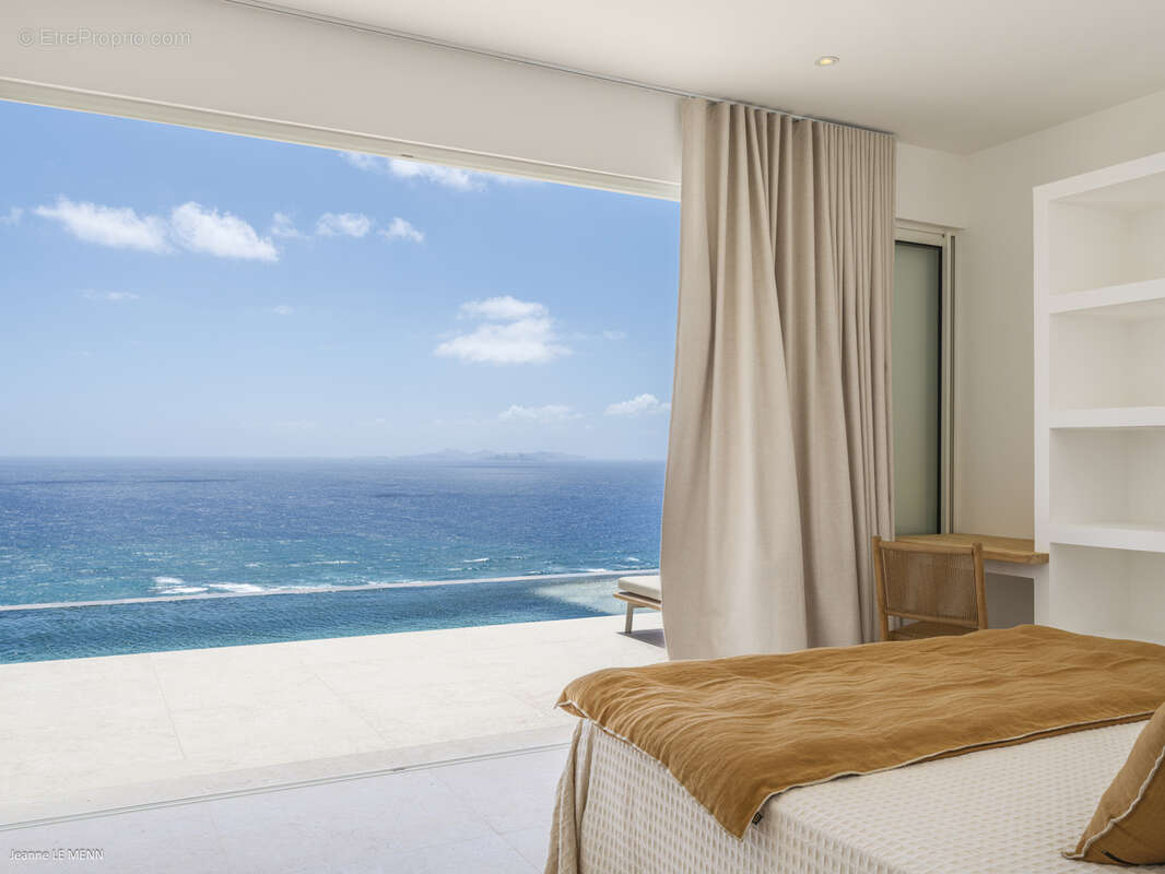 villa 3 chambres Oysrer pound superbe vue mer et St Barth - photo 15
