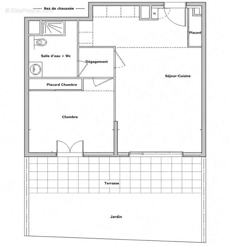 EXCLUSIVITE - Grand 2 pièces en rez de jardin + garage - photo 12