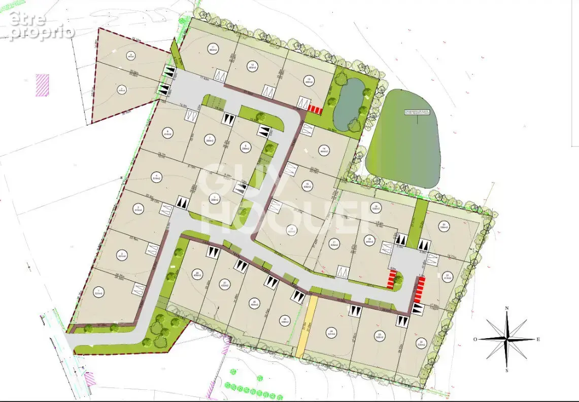 Terrain Carentan Les Marais 399 m2 - photo 4