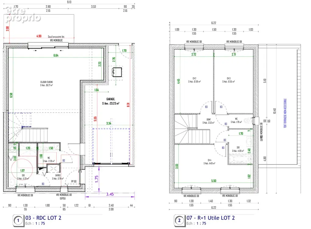 Maison NEUVE à vendre - hypercentre Gruchet Le Valasse - 96 m² - 3 chambres - Garage - photo 3