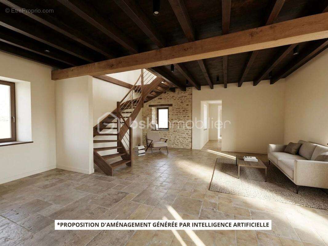 Grande maison en pierres à rénover - Terrain & dépendances - photo 7