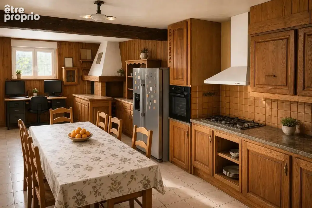 Ensemble immobilier de 255 m2 avec terrasse et garage a escoussens - photo 2