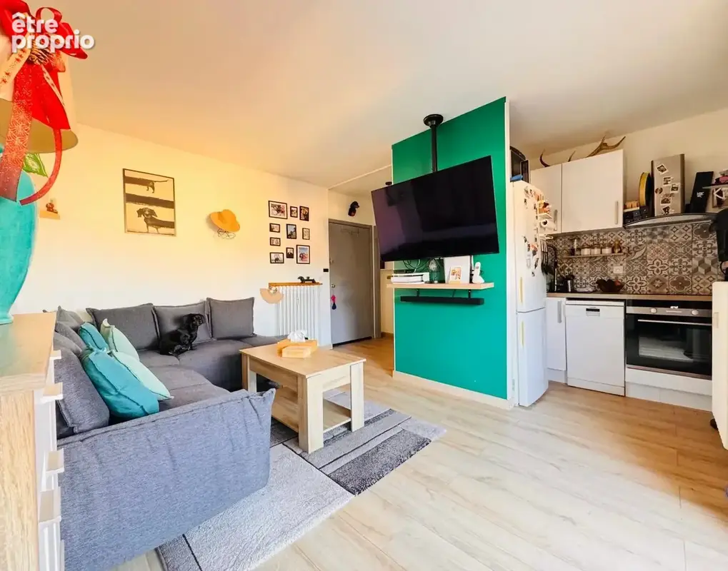 T2 de 34 m² avec grande terrasse de 23 m² au dernier étage avec ascenseur - photo 8