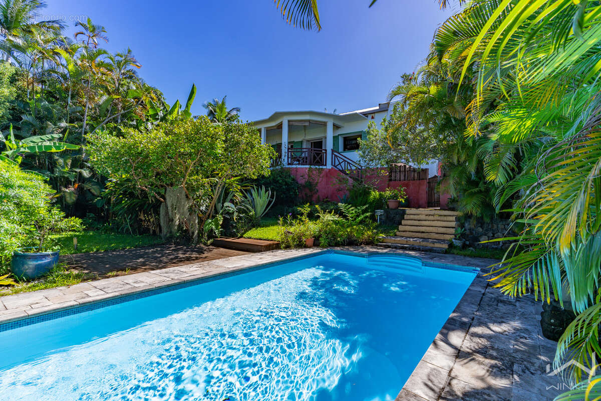Villa de caractère avec vue océan, piscine et dépendances   Le Tampon - photo 4