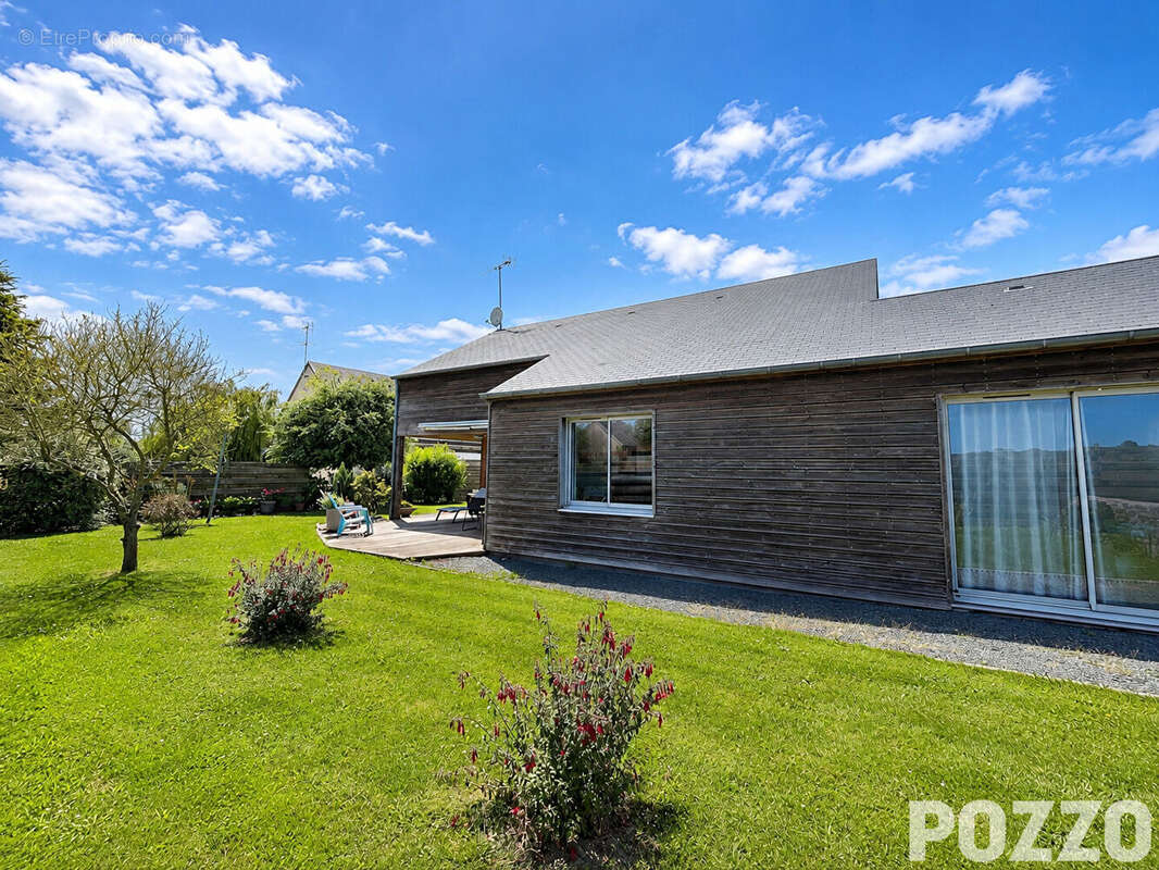 Maison Contemporaine Orval Sur Sienne, 140.8 m2, 3ch, plain pied à 10min de Coutances. - photo 4