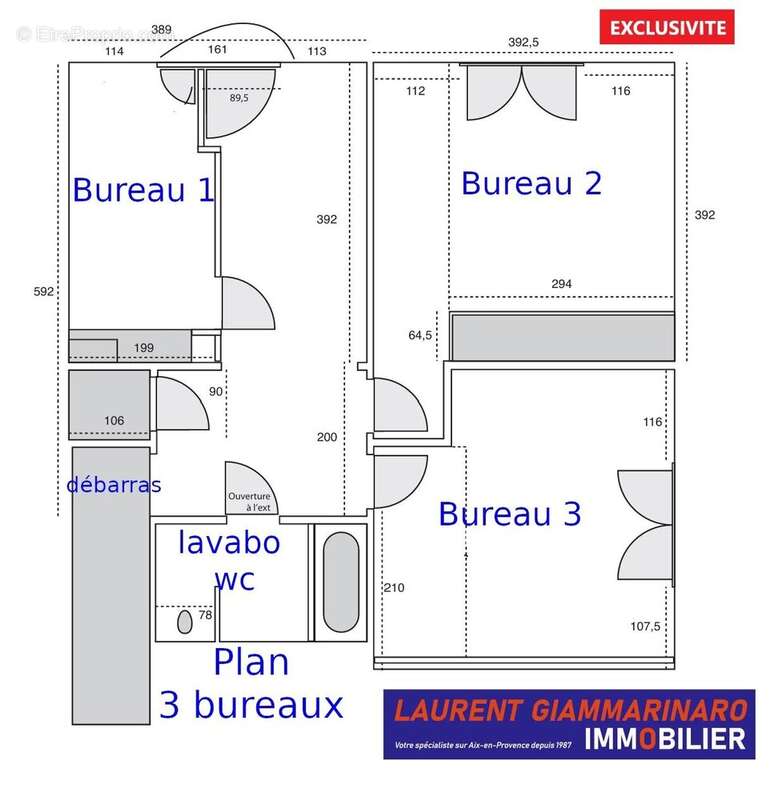 Appartement à AIX-EN-PROVENCE