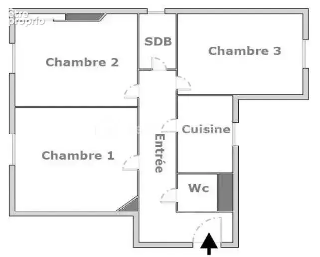 Appartement 3 pièces 51m2 charmant et lumineux - Triangle d'Or - photo 12
