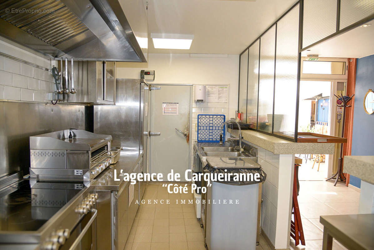 A vendre fonds de commerce restaurant de 105 m2  entierement equipe et disposant d'une belle terrasse idealement situe au centre - photo 10