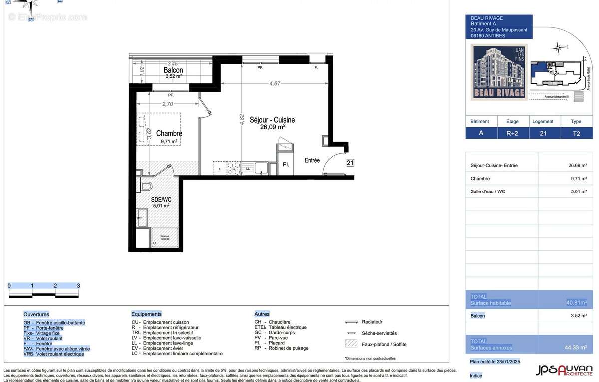 Appartement à ANTIBES