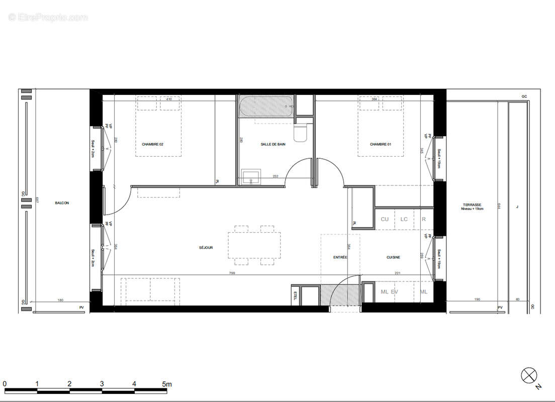 Appartement à TOULOUSE