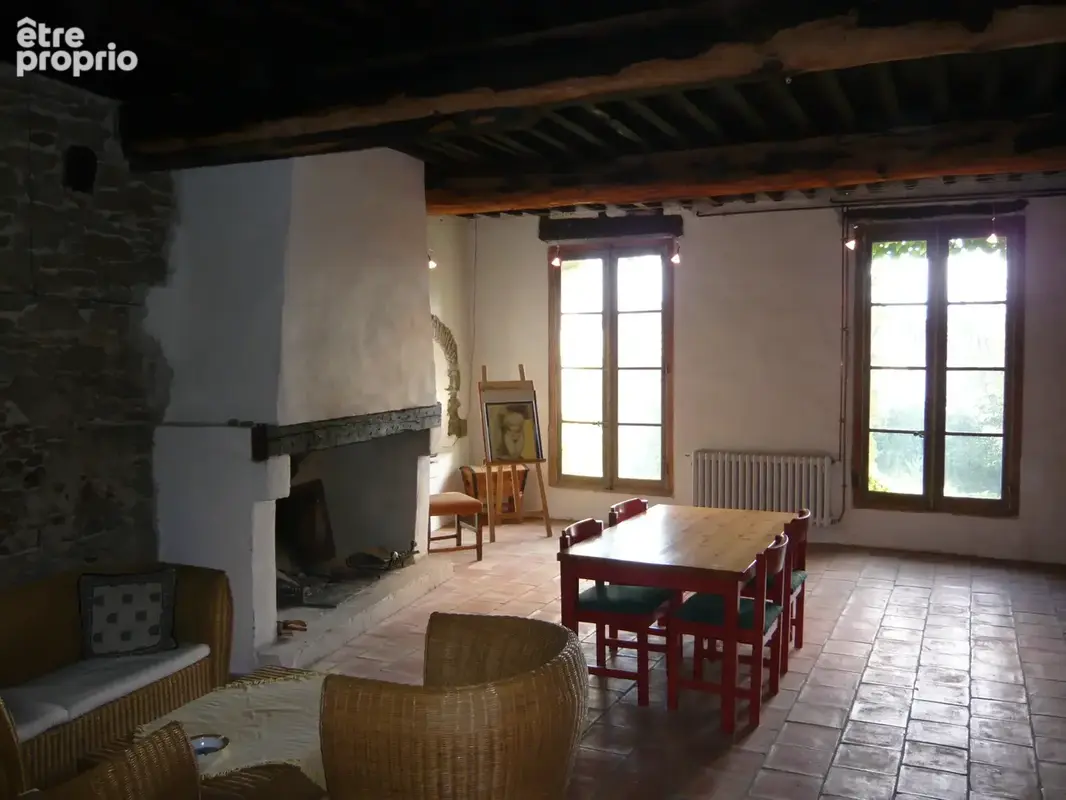 Mazerolles du razes-grande maison de maître de 340m2 habitables avec jardin et terrasse vue pyrénées - photo 7
