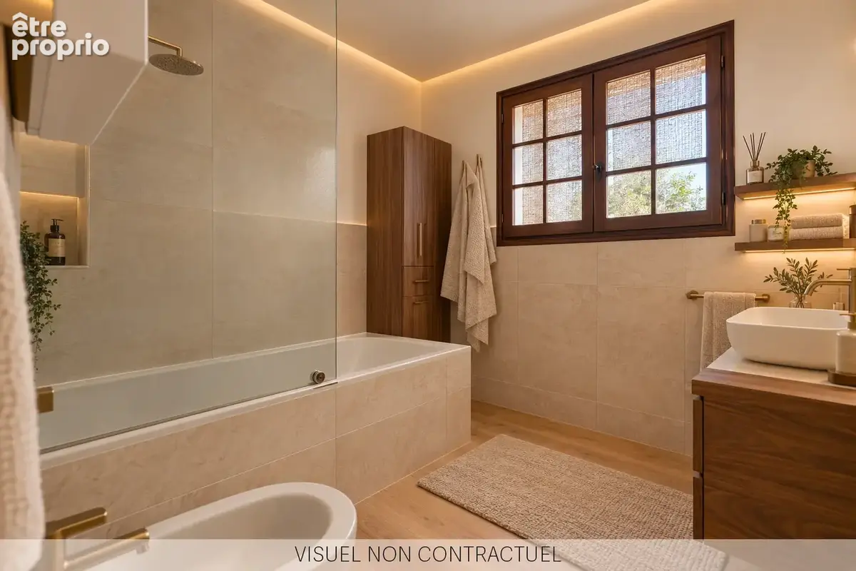 Centre ville, vaste villa T6 à rafraichir, garage, jardin de 735 m2 et aperçu mer - photo 9