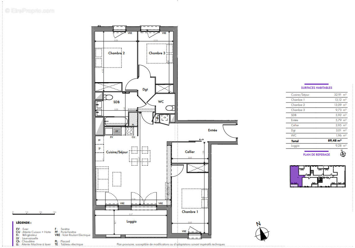 Appartement à TOULOUSE